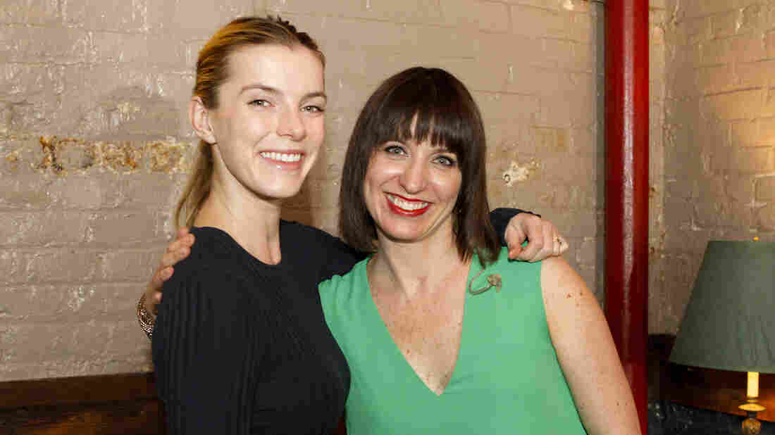 Betty Gilpin with Ophira Eisenberg on Ask Me Another.