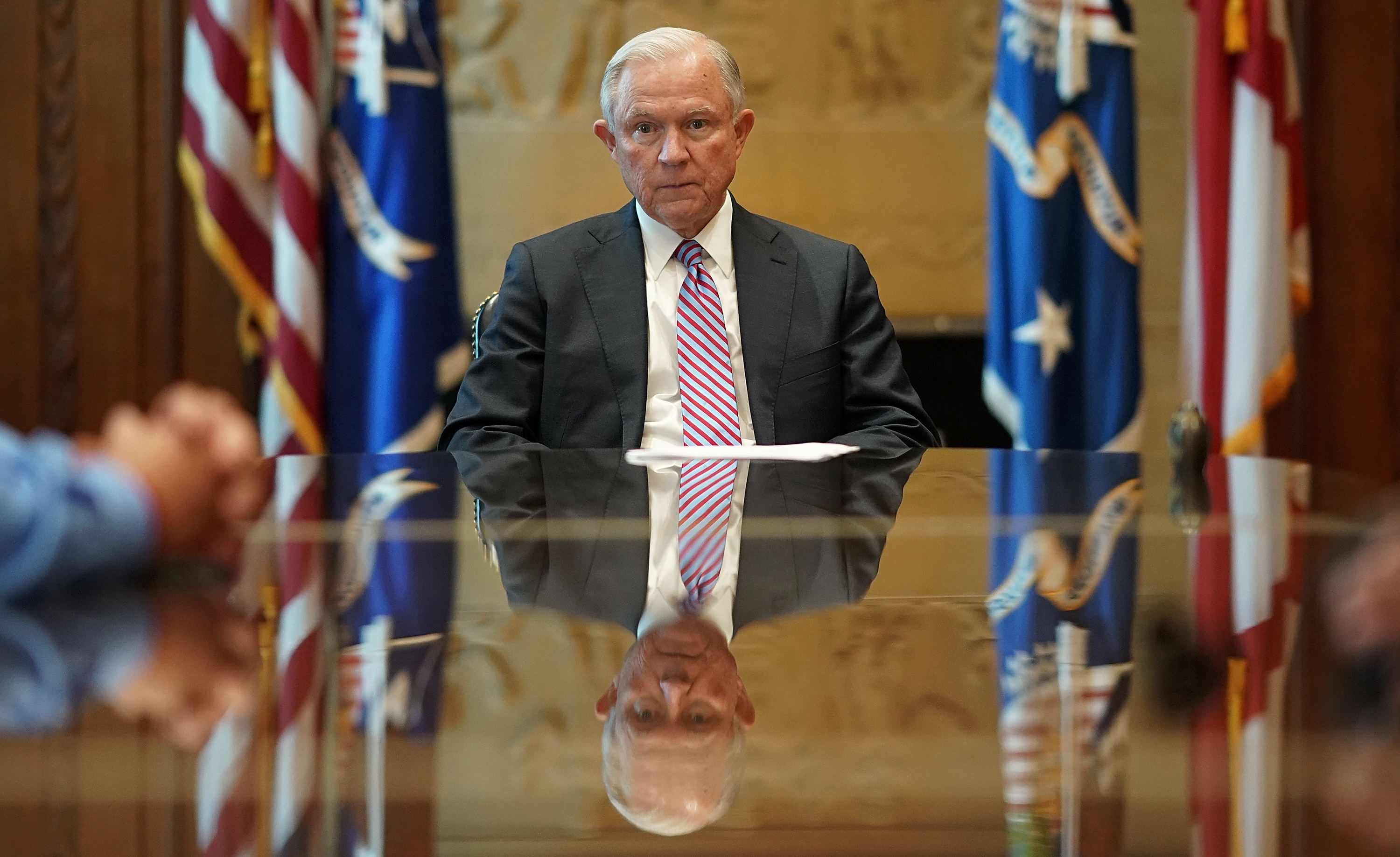 The Justice Department and Attorney General Jeff Sessions are considering a request from county officials in Memphis, Tenn., regarding federal oversight of the juvenile court system there.