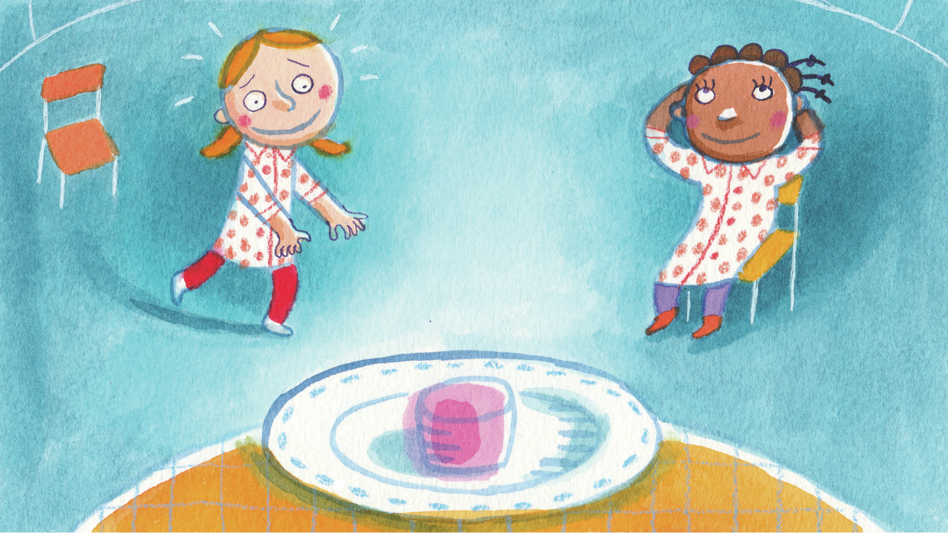 German and Cameroonian kids were part of an experiment based on the classic &quot;marshmallow test&quot;: Put a single treat before a child but tell the child if he or she waits, say, 10 minutes, a second treat will be given. (Nathalie Dieterle for NPR)
