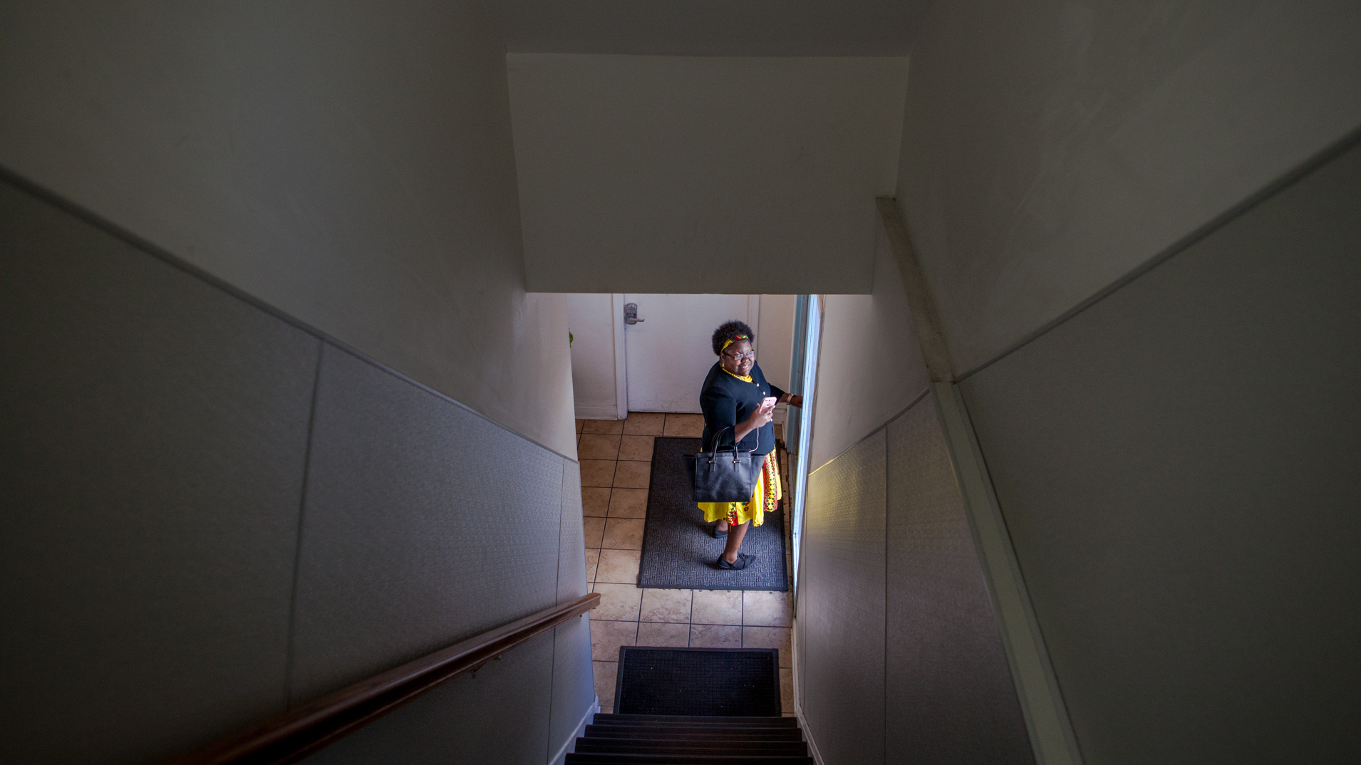 Ornella Mouketou worries that a rollback of Medicaid could end her access to mental health services.