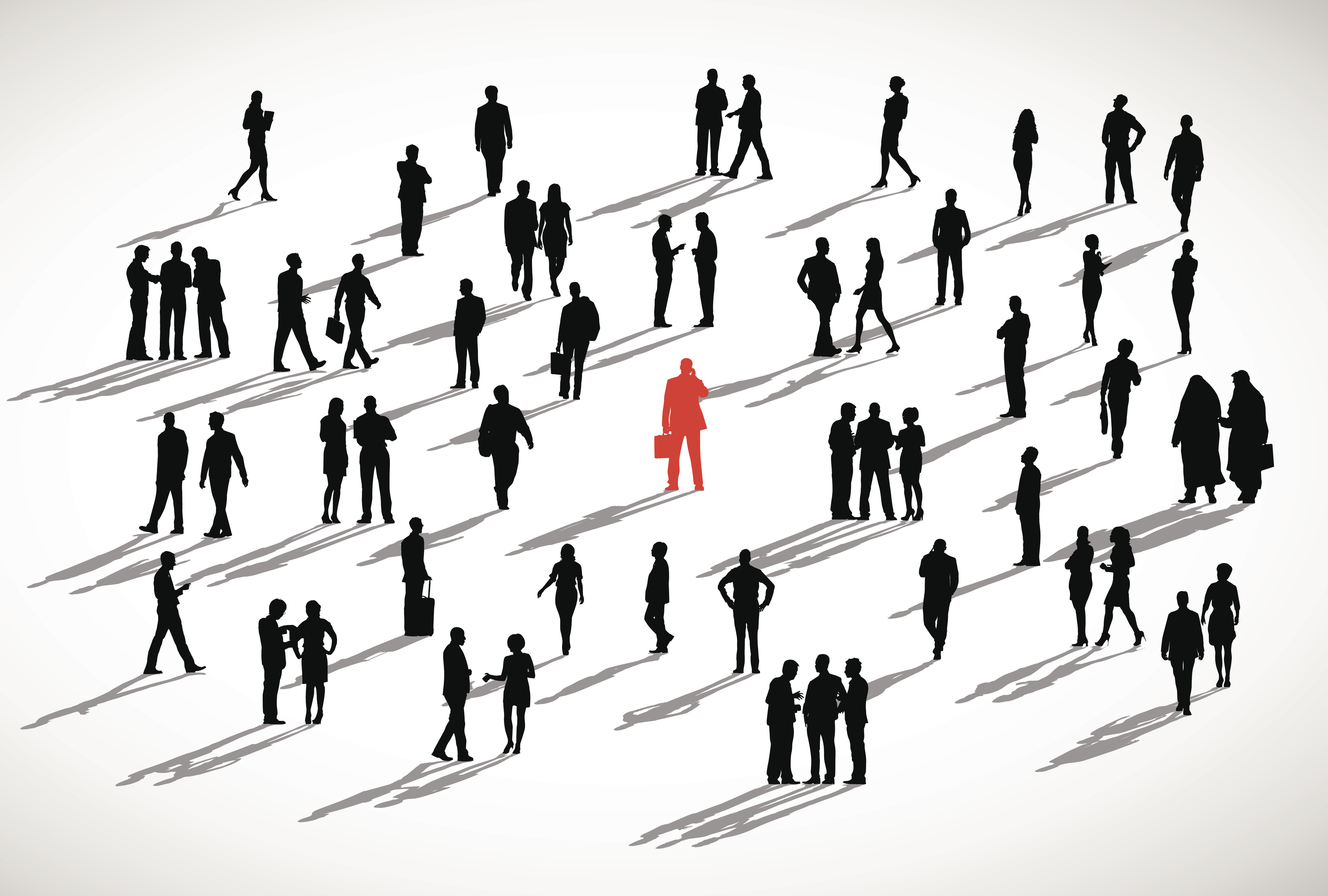 Companies are trying geofencing, which uses GPS and radio frequency identification to set up a virtual, wireless perimeter so that cellphone users in that area receive messages or advertisements on their phones. (Getty Images/iStockphoto)