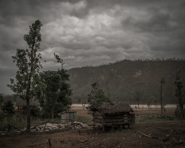 This is an example of a hut where a woman in Nepal who is menstruating will spend the night. The photo was taken in Achham district, in the western part of the country, where the practice occurs even though it has been banned by the government. (Poulomi Basu/Magnum Emergency Fund)