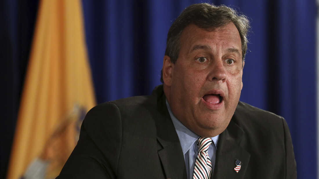 Gov. Chris Christie Blasts Caller On New Jersey Talk Show WFAN : NPR