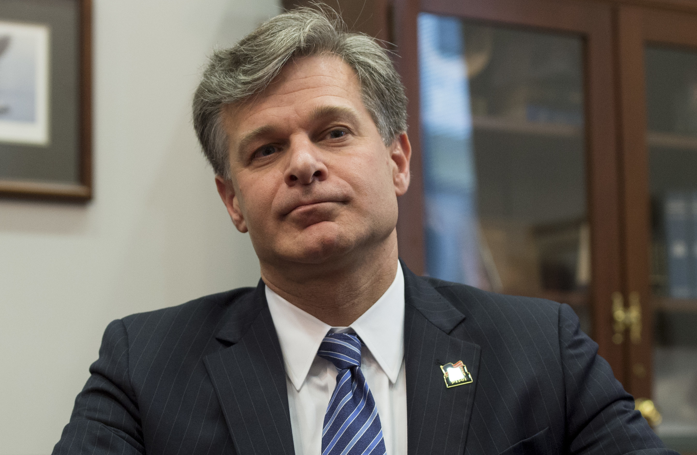 Nominee for FBI Director Christopher Wray will have his confirmation hearing with the Senate Judiciary Committee on Wednesday. (AFP/Getty Images)