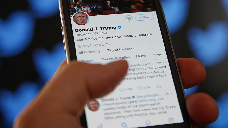 A new lawsuit accuses the White House of suppressing dissent by excluding Twitter users who criticize President Trump or his policies. (Jaap Arrien/NurPhoto via Getty Images)
