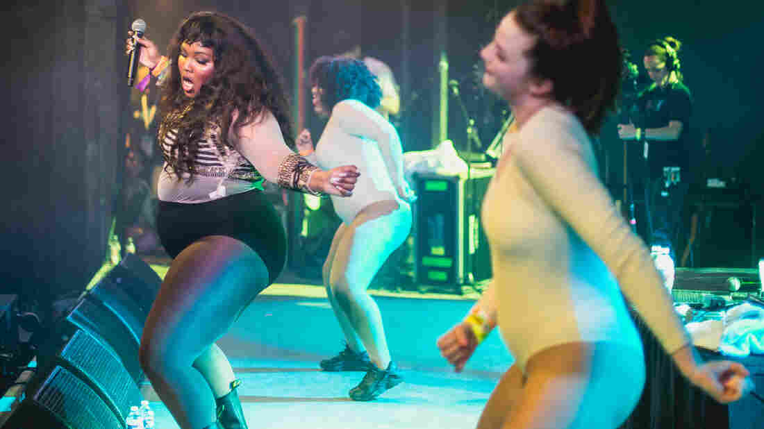 Lizzo performs during NPR Music's 2017 SXSW Showcase at Stubb's.