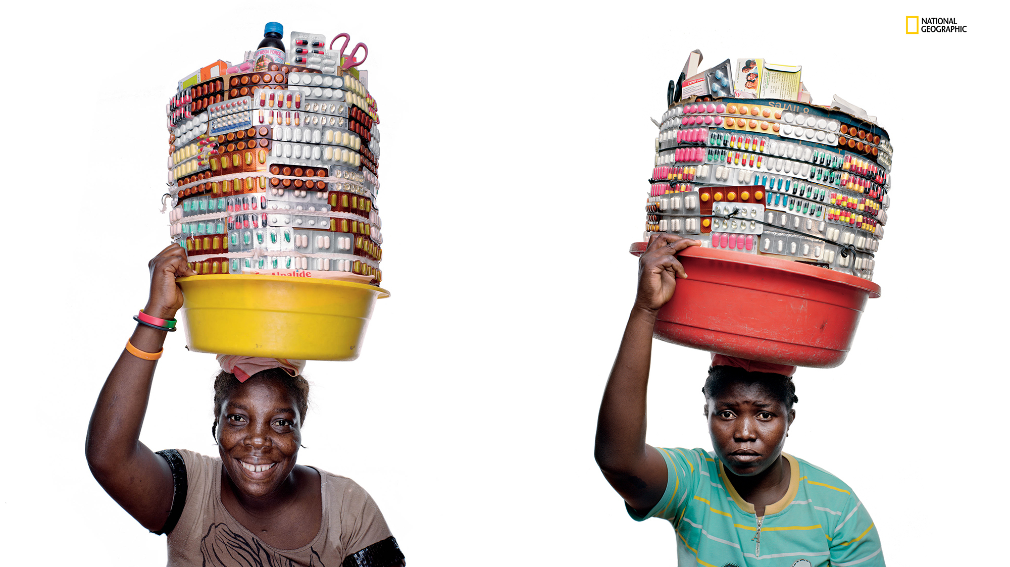 The Sidewalk Pill Peddlers Of Port-Au-Prince : Goats and Soda : NPR