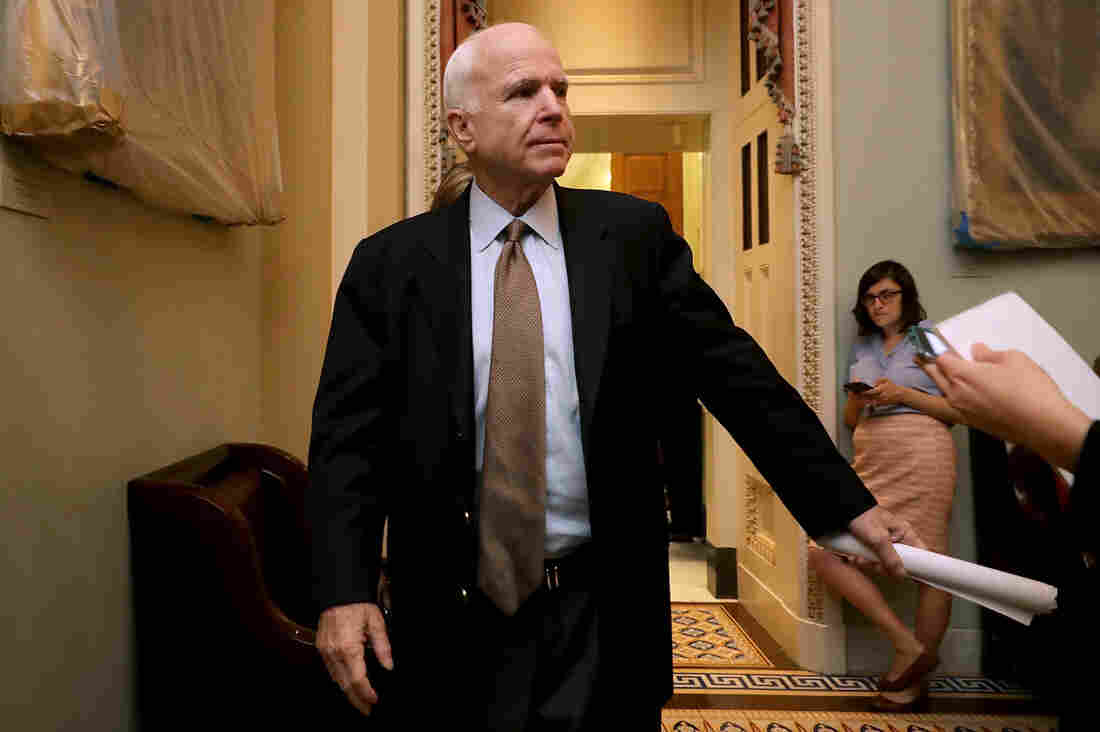 McCain to remain in Arizona as Senate moves toward healthcare vote