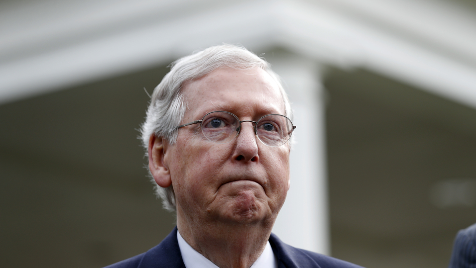 Senate Majority Leader Mitch McConnell of Kentucky faces a tough choice — irritate the GOP base and work with Democrats or risk passing legislation that is not very meaningful. (Alex Brandon/AP)