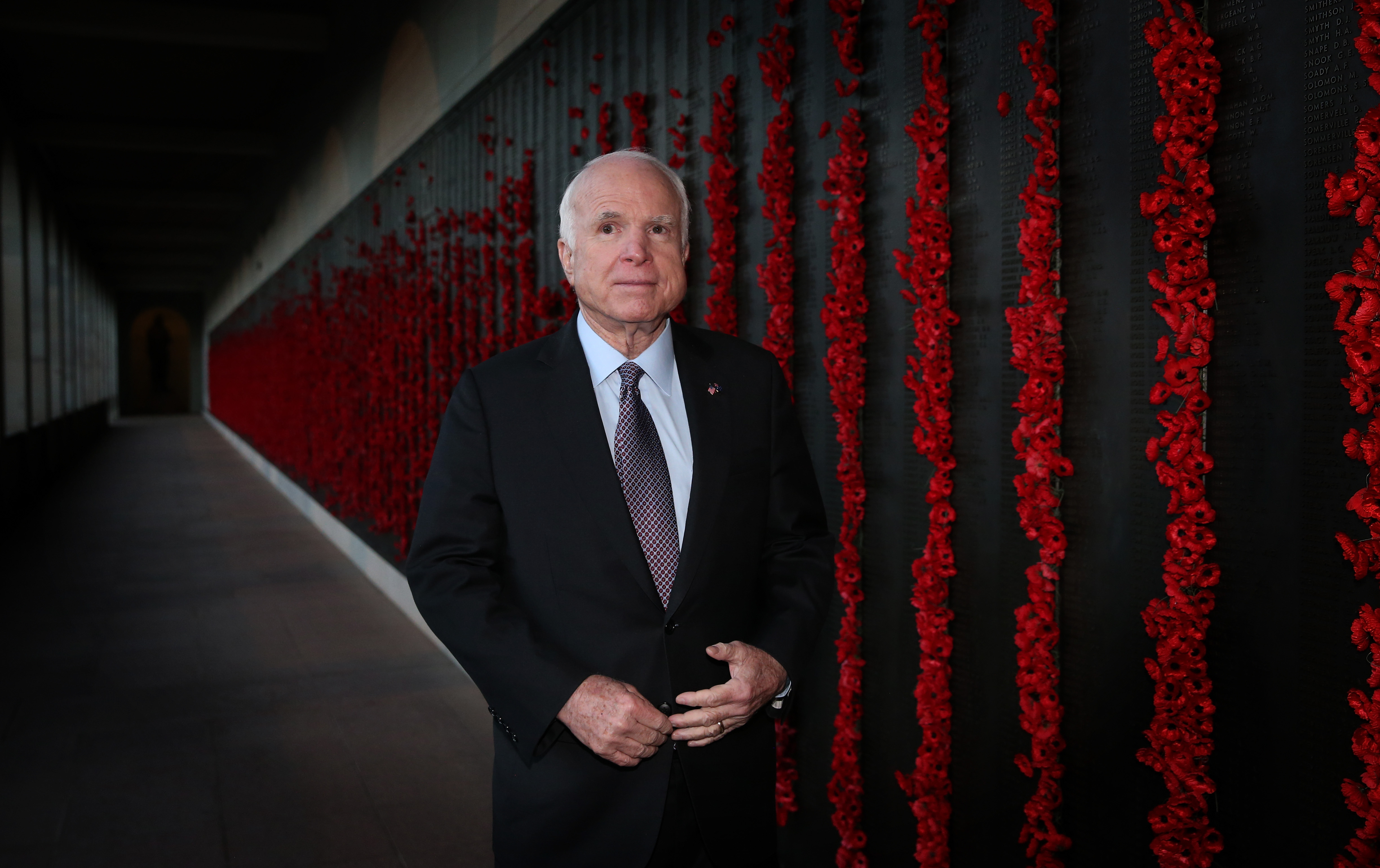 Sen. John McCain's diagnosis of brain cancer could eventually leave the Senate without its irascible military hawk who never holds back. (Newspix via Getty Images)