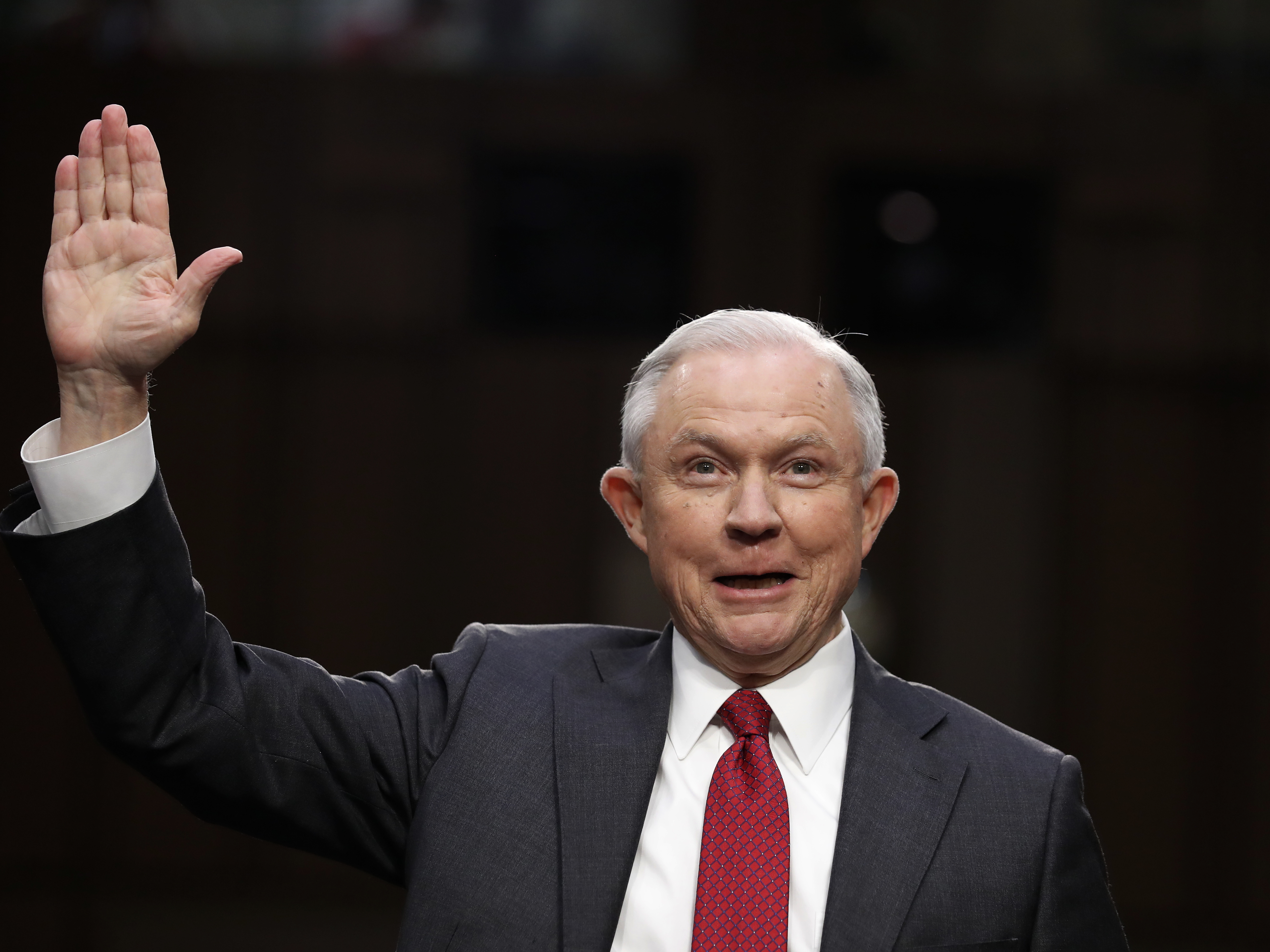 Attorney General Jeff Sessions testified on Capitol Hill last month that any suggestion that he colluded with Russia to interfere in the U.S. presidential election was an "appalling and detestable lie."