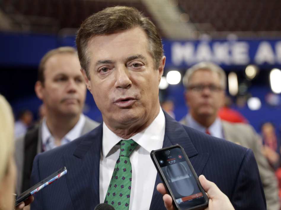 Paul Manafort, President Trump's former campaign manager, has extensive ties to a pro-Russia political party in Ukraine, making him a person of high interest to congressional committees investigating Russia's role in the 2016 election. (Matt Rourke/AP)