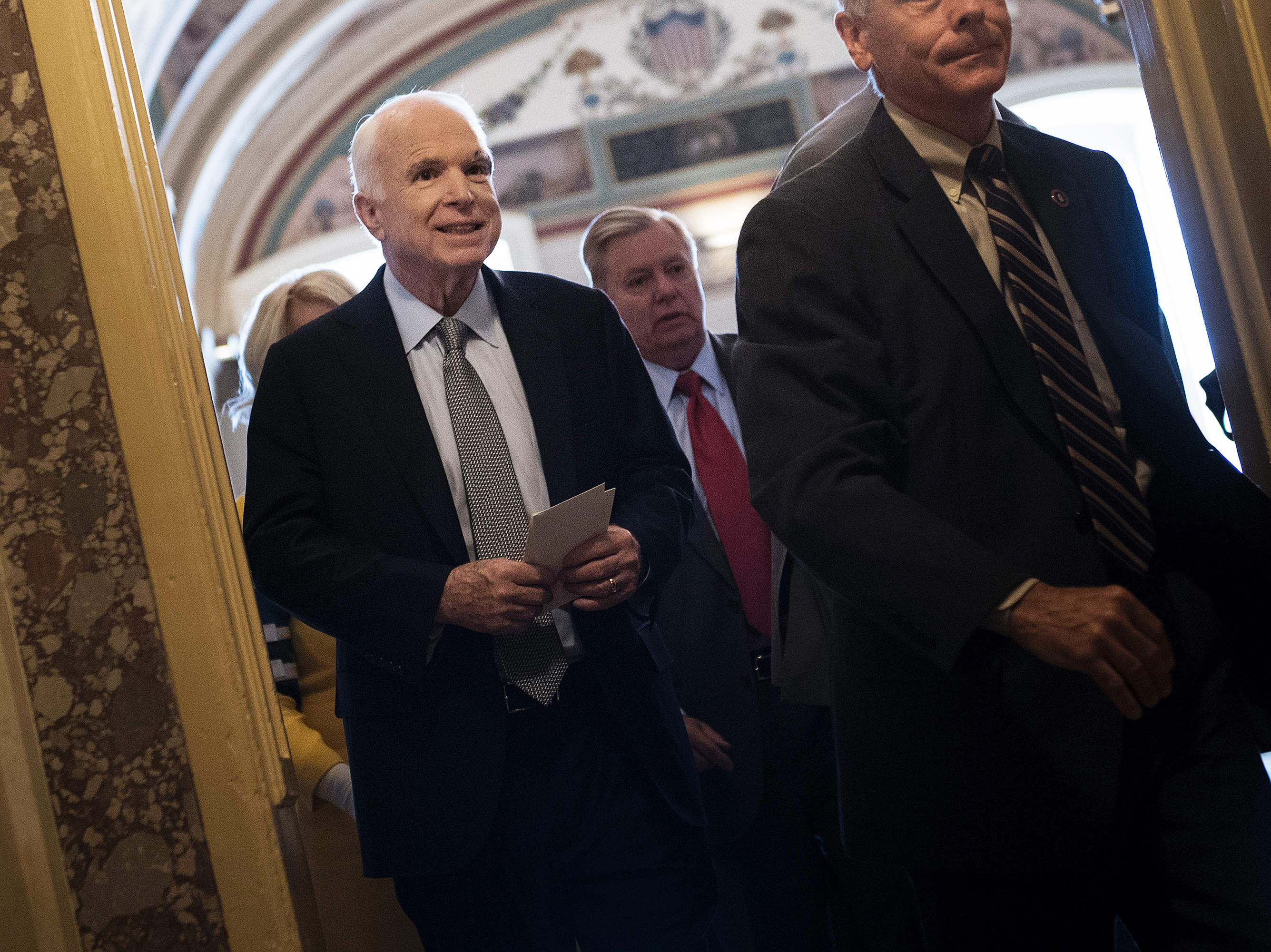John McCain Makes Dramatic Return Amid Political Storm