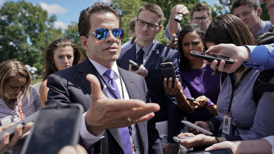 Anthony Scaramucci's financial disclosure form shows assets of up to $85 million. (Pablo Martinez Monsivais/AP)