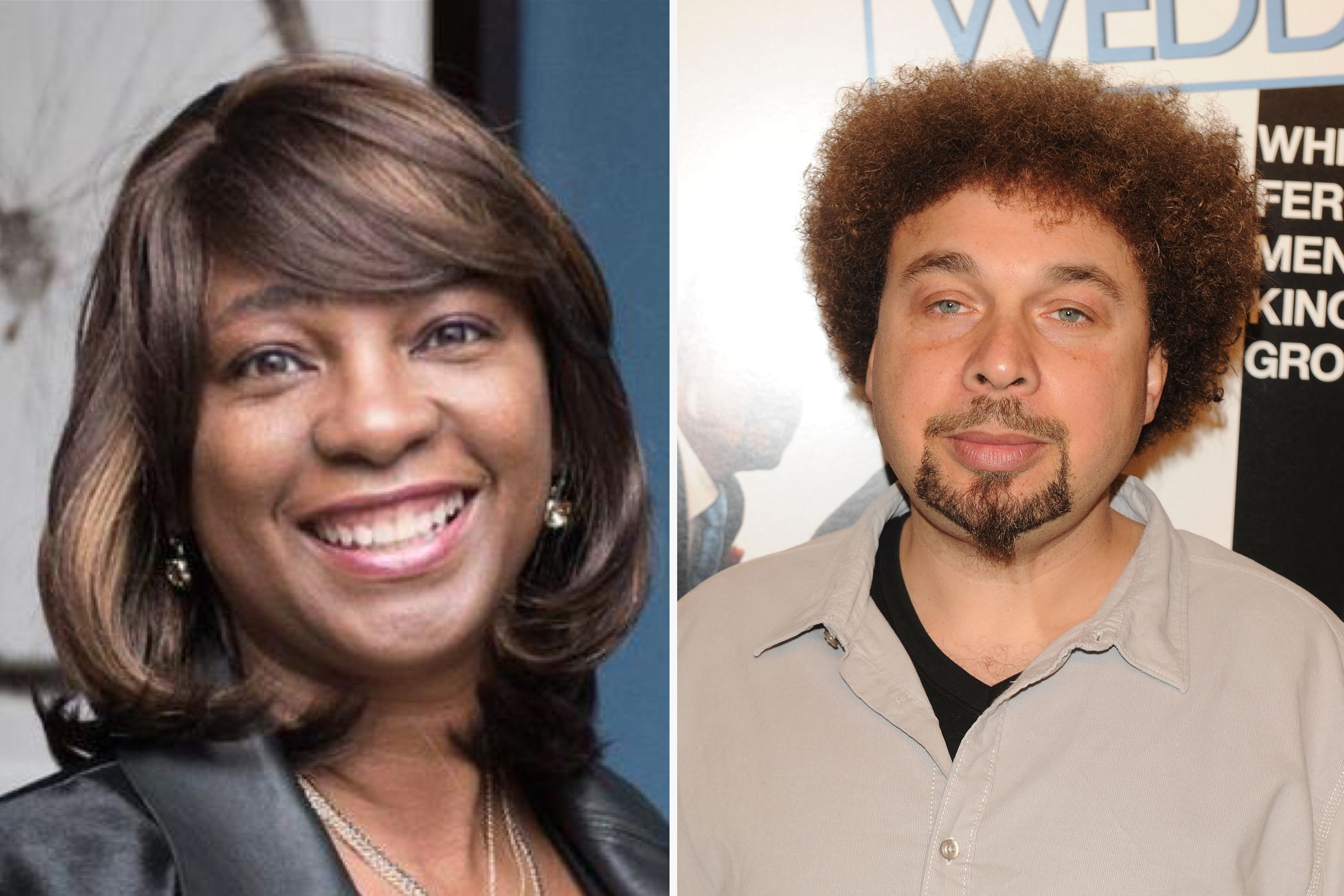 Nichelle Tramble Spellman (left) and her husband Malcolm Spellman are African American writers who are also executive producers on <em>Confederate.</em> (HBO; Stephen Lovekin/Getty Images)