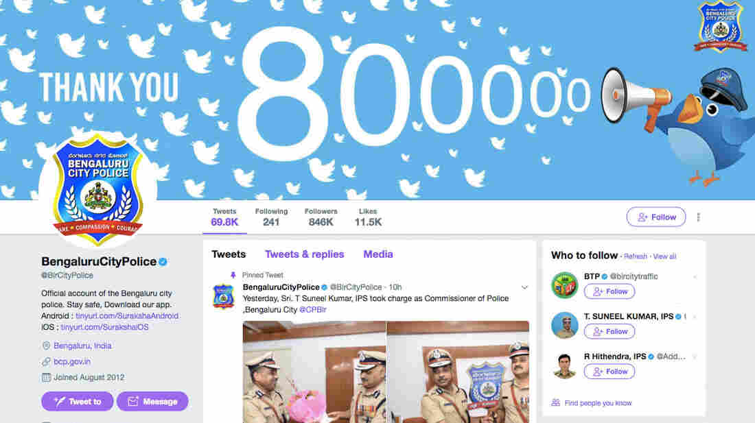 Bangalore police.