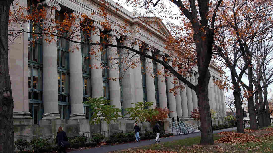 The Harvard University campus in Cambridge, Mass.