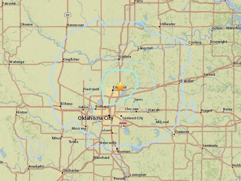 4.2 magnitude quake in Oklahoma damages power lines 4.2 magnitude quake in Oklahoma damages power lines