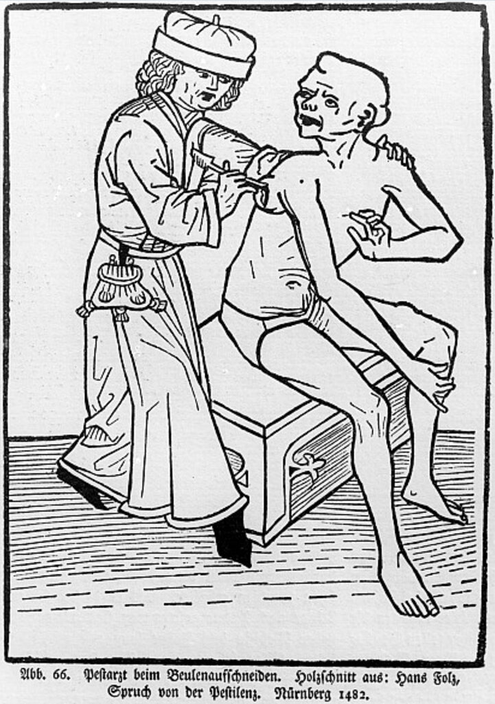 Bubonic Plague Victims In Art Are Often Suffering From Leprosy