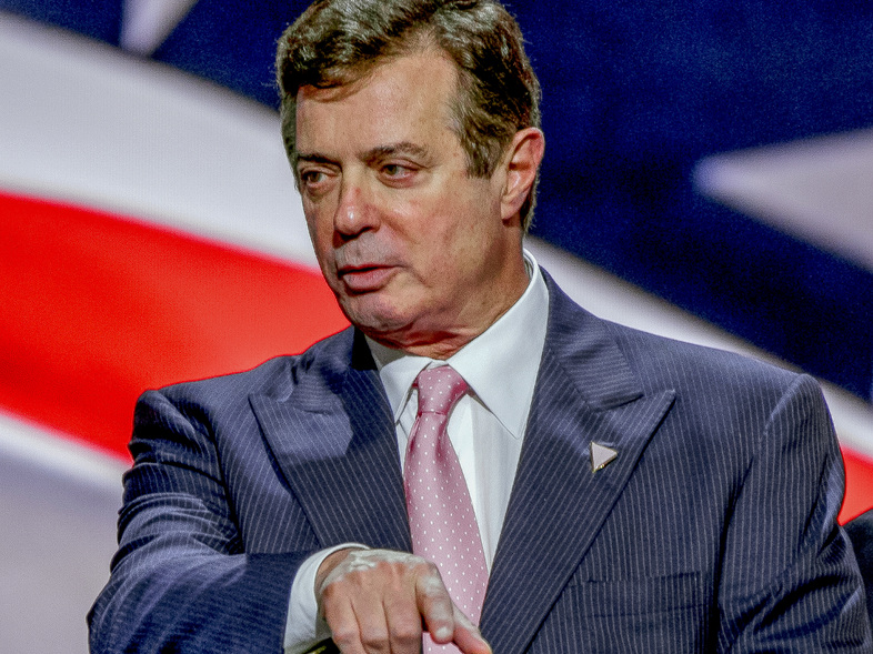 A spokesman for Paul Manafort said, "Mr. Manafort has consistently cooperated with law enforcement and other serious inquiries and did so on this occasion as well." (Mark Reinstein/Getty Images)