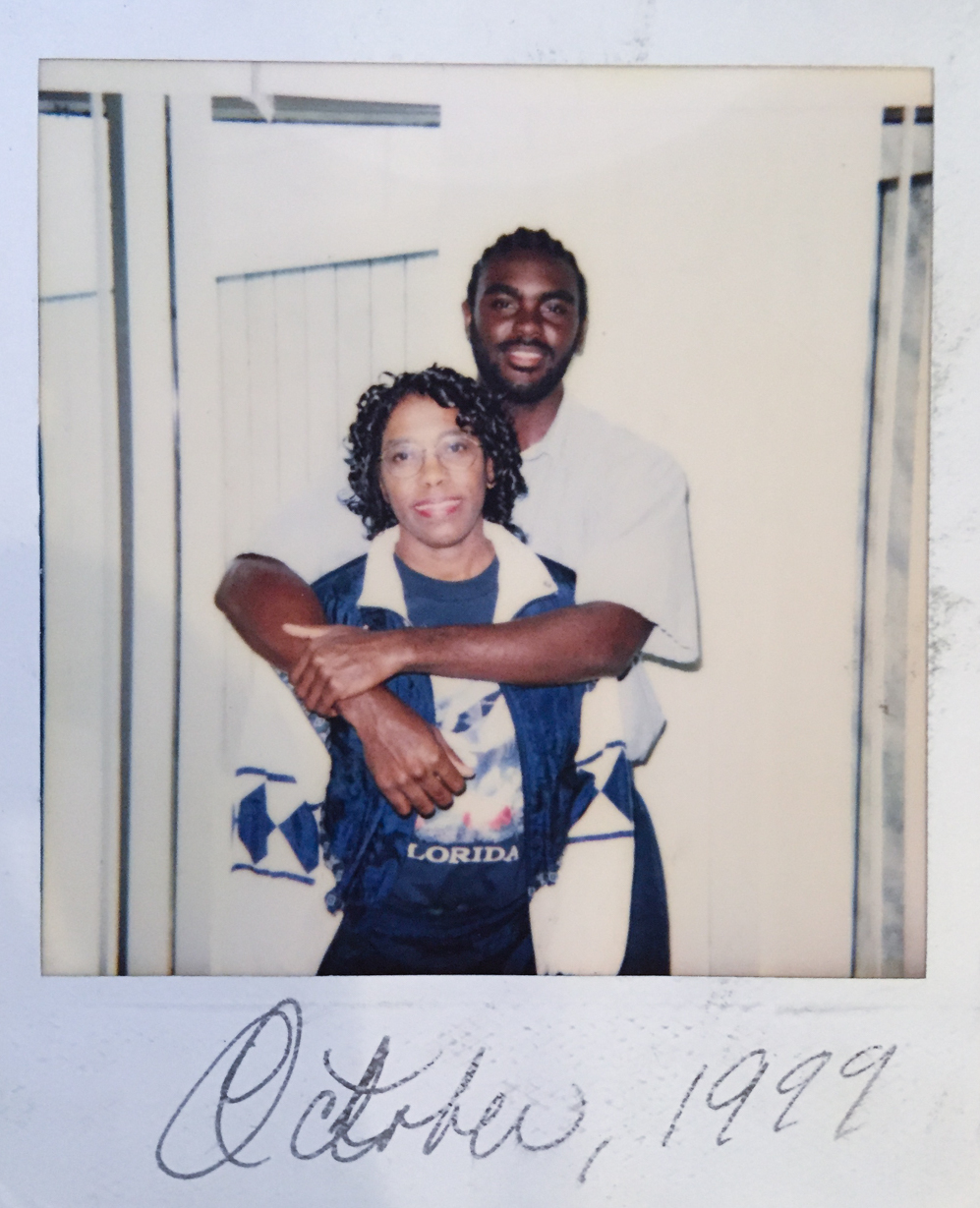 When Marcus Bullock went to prison in 1997, he was only 15. His mother, Sylvia, wrote to him frequently for the eight years he was there and visited him. (Courtesy of Sylvia Bullock)