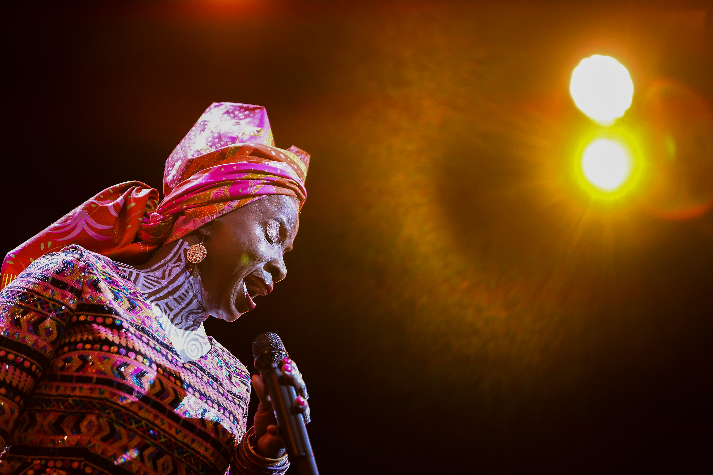 Angelique Kidjo lends her Grammy-winning voice to a new song that protests child marriage. (Al Pereira/WireImage)