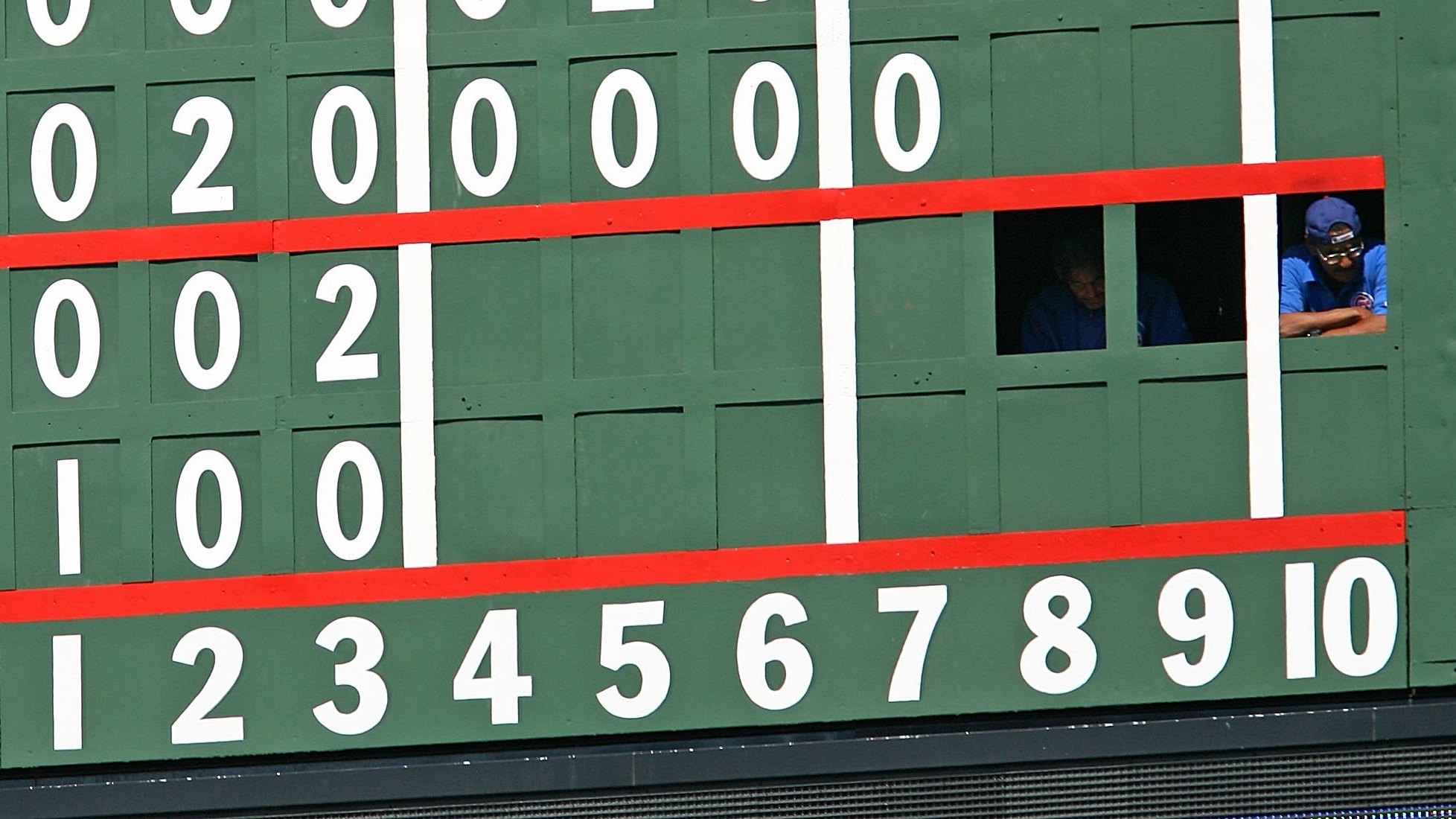 Chicago Cubs' Wrigley Field:The Scoreboard That Keeps ...