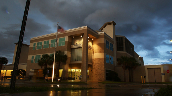 The booking and release center at the Orange County Jail in Florida, where juveniles who are charged as adults await trials in criminal court.