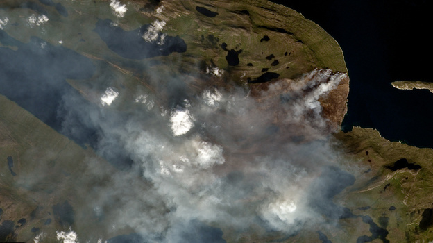Greenland is still burning, but the smoke may be the real problem Greenland is still burning, but the smoke may be the real problem