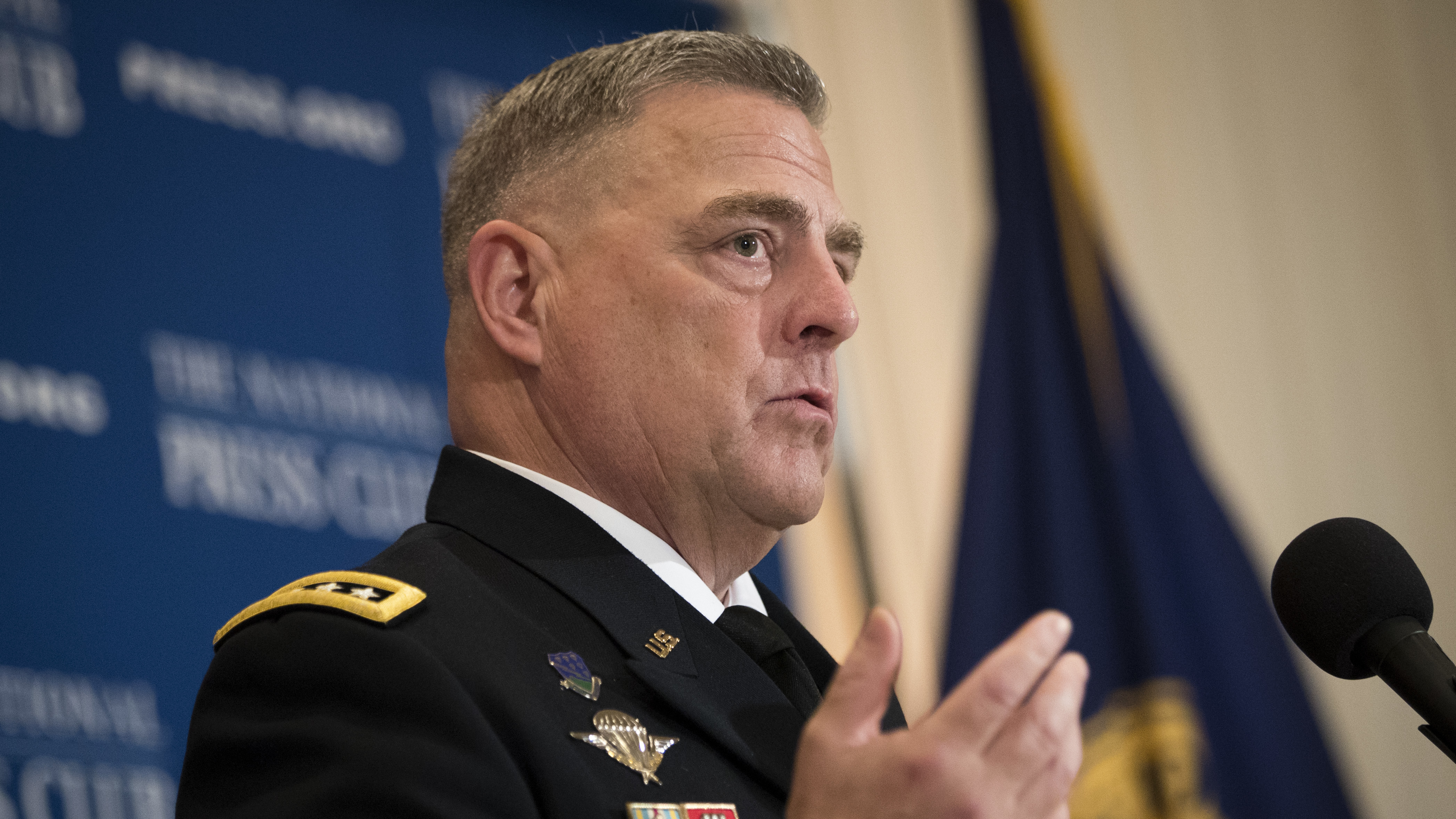 Army Chief of Staff Gen. Mark Milley wrote, &quot;The Army doesn't tolerate racism, extremism, or hatred in our ranks. It's against our Values and everything we've stood for since 1775.&quot; (Getty Images)