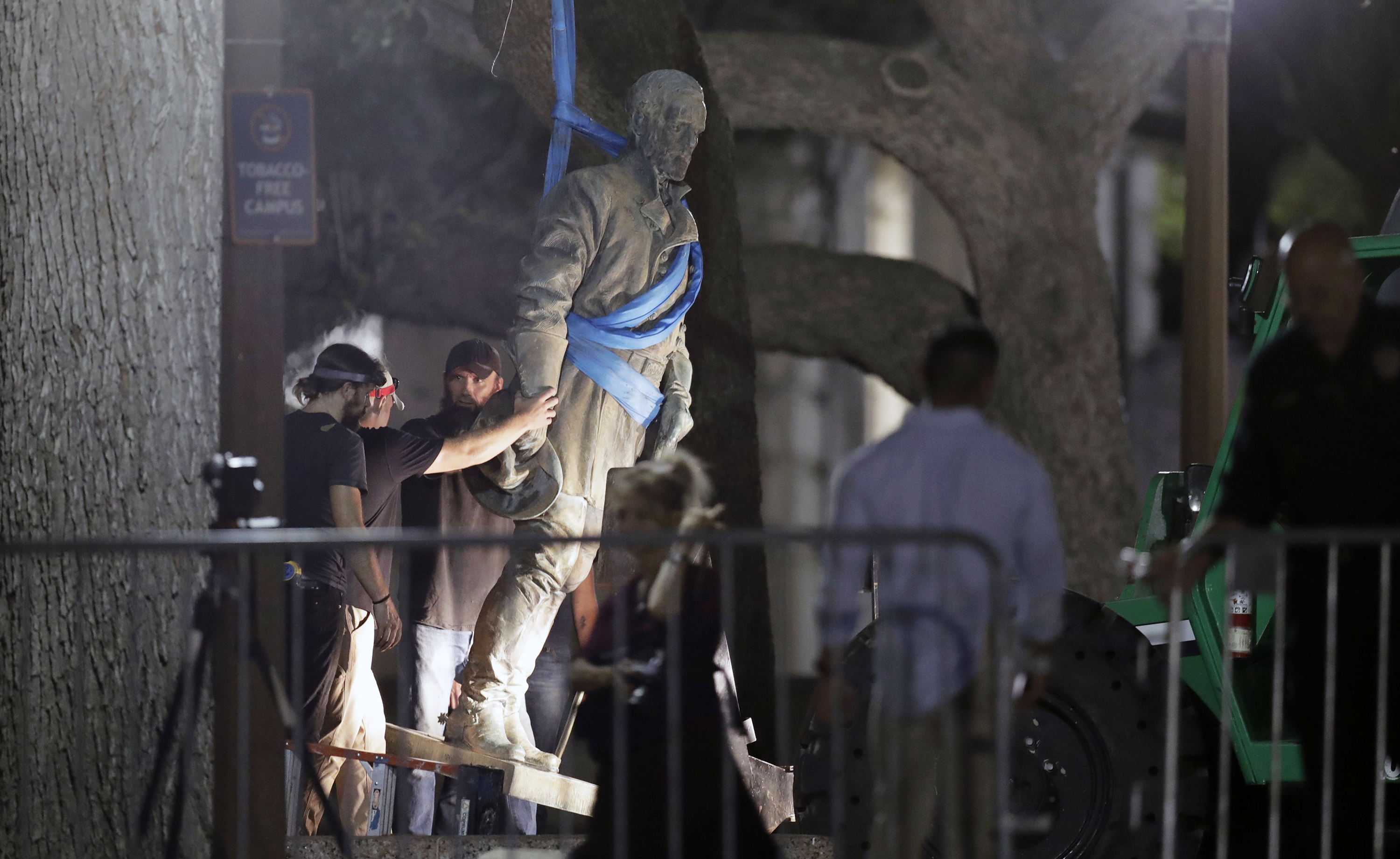 Confederate statues are coming down at the University of Texas