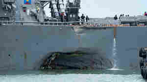Remains Of Some Missing Sailors Found In 'Sealed Compartments' On USS John S. McCain 