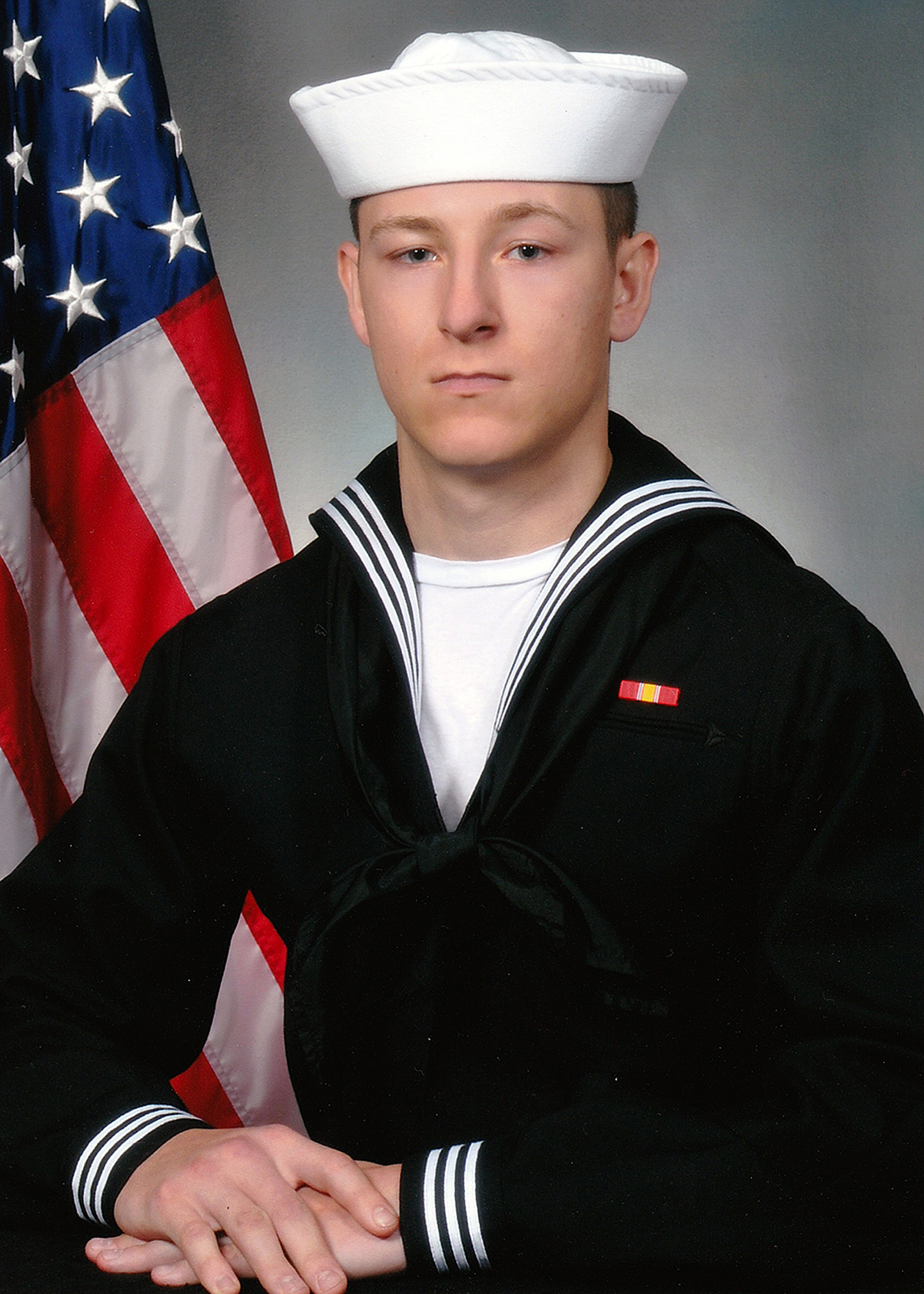 The Navy says it has identified the body of Electronics Technician 3rd Class Kenneth Aaron Smith, 22, from New Jersey. The Navy on Thursday named all 10 sailors who went missing when the USS John S. McCain collided with an oil tanker near Singapore on Monday.