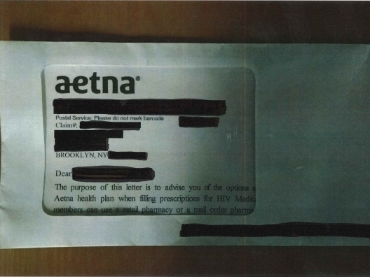 Aetna reveals HIV status of thousands in mass mailing