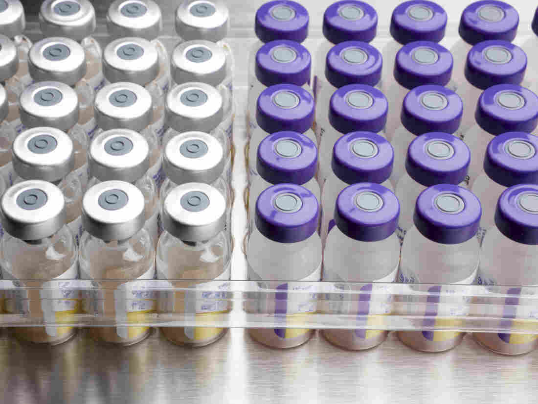 Vials of medicine. The new book Pandora's Lab details instances of "science gone wrong."
