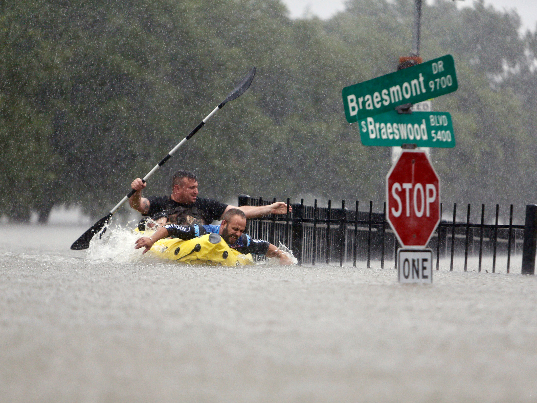 At Least 2 People Killed As 'Catastrophic' Floods Inundate Houston