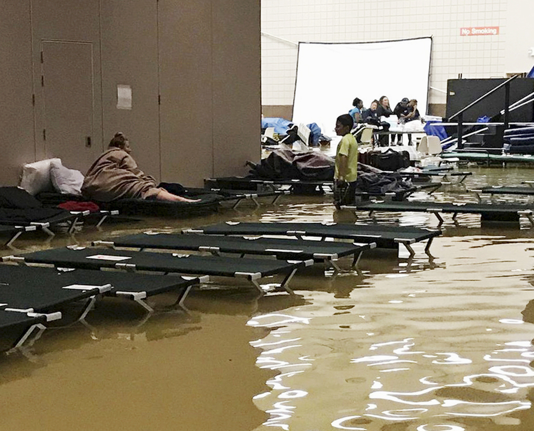 Mayor Of Port Arthur, Texas, Streams Video From Inside His Flooded Home