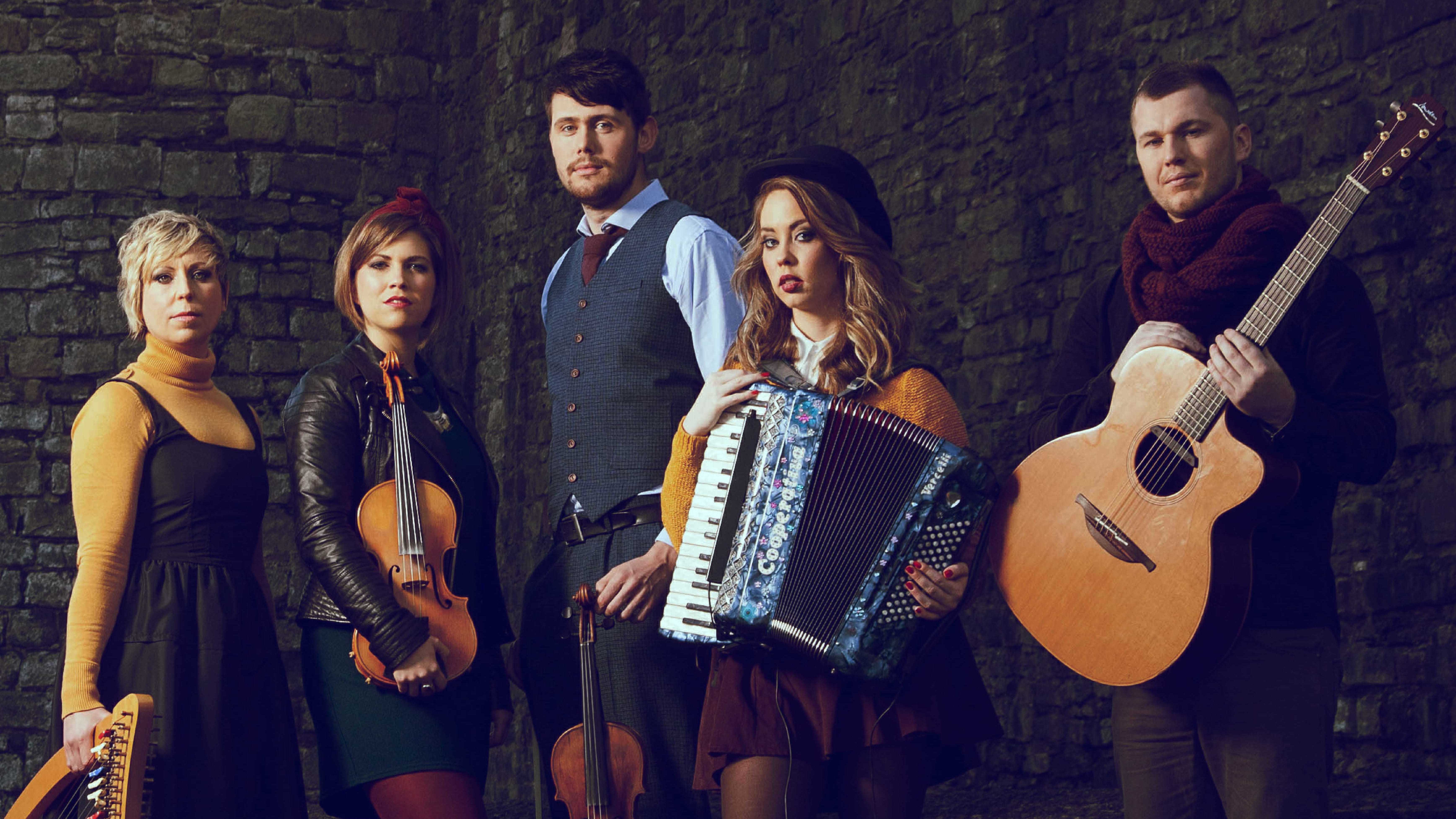 Indie trad band Calan, whose music is featured in this week