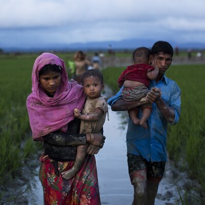 'Where Would I Go?' Thousands Of Rohingya Flee Myanmar After A Bloody Week