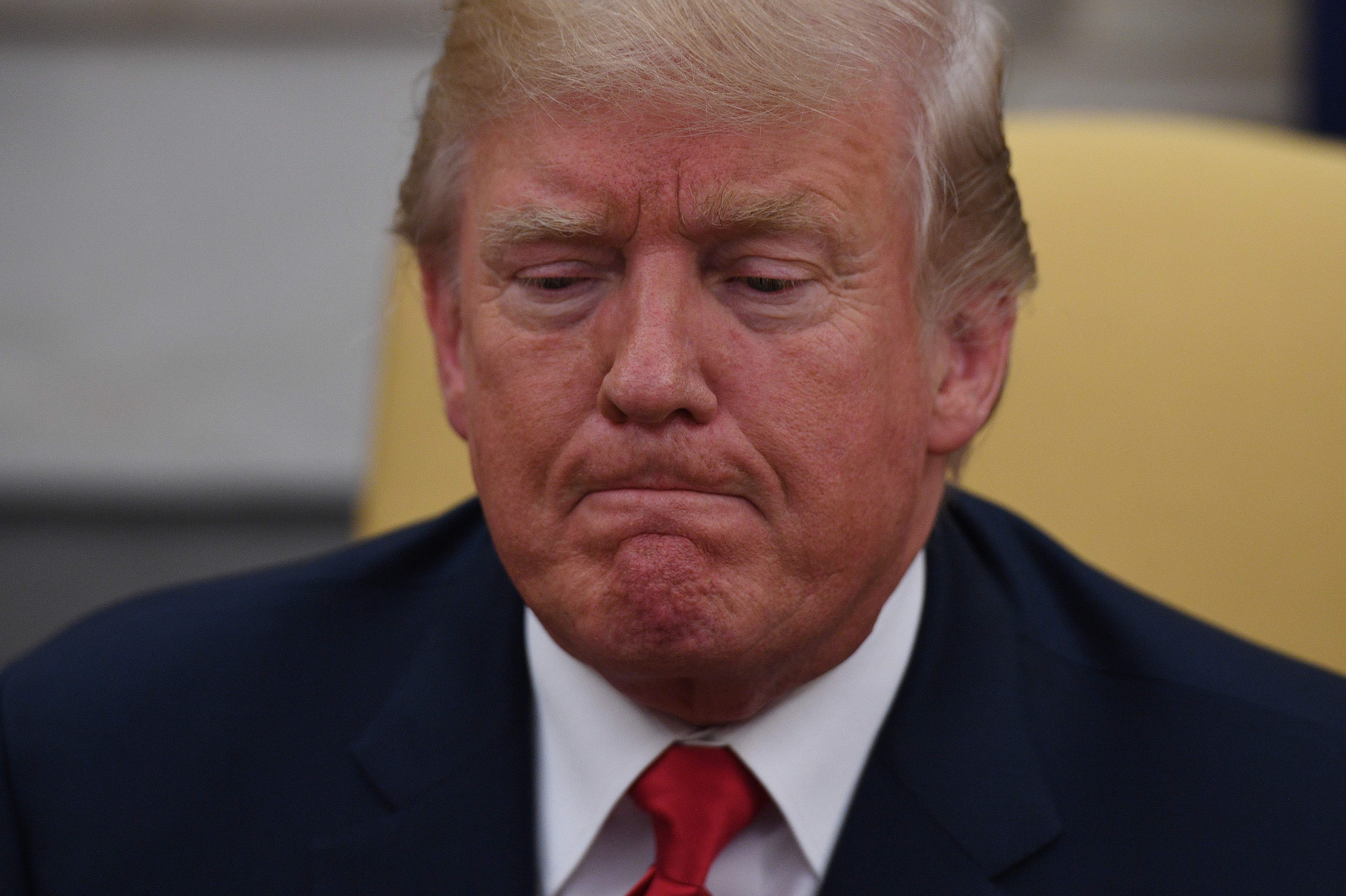 President Trump is facing a September filled with must-do, politically risky items. But he is likely to be left at the end of it still with no major achievements. (AFP/Getty Images)