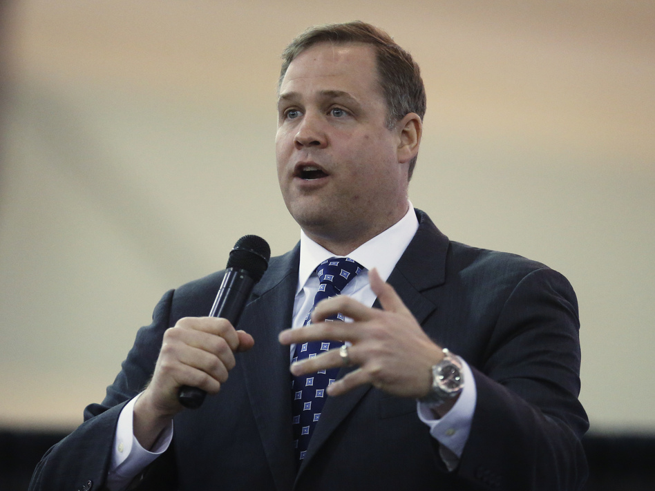 Rep. Jim Bridenstine, R-Okla., President Trump's choice to lead NASA, is former director of the Tulsa Air & Space Museum. (Sue Ogrocki/AP)