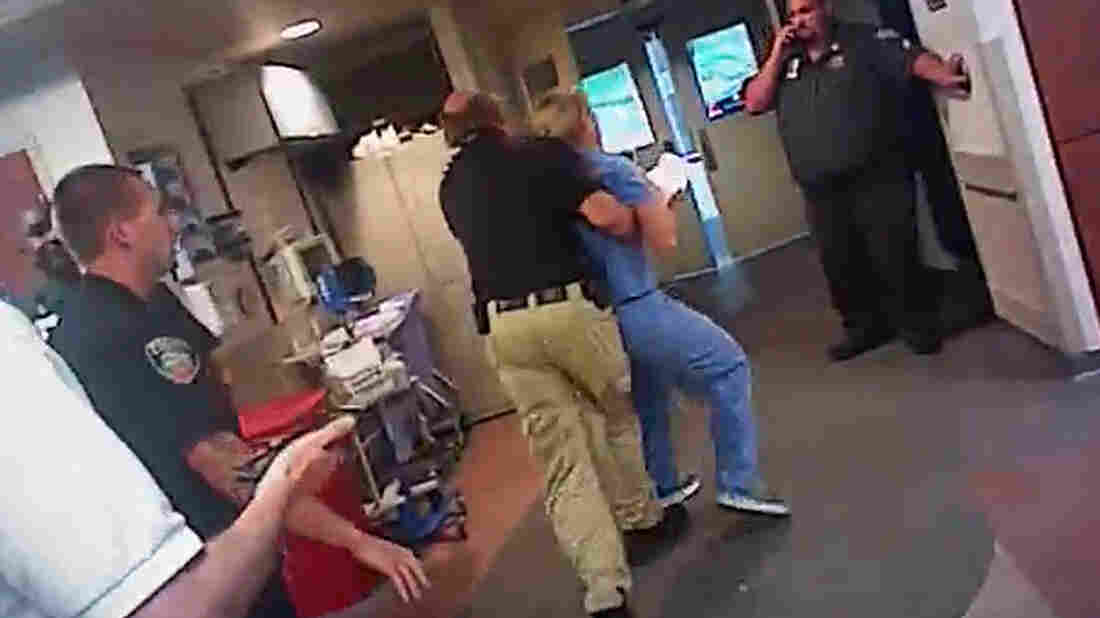 Utah detective who dragged nurse fired from paramedic job Utah detective who dragged nurse fired from paramedic job