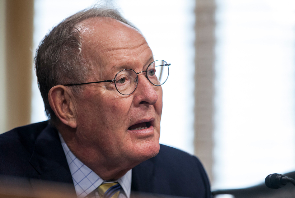 Sen. Lamar Alexander, R-Tenn., is working with Patty Murray, D-Wash., on a bill to stabilize the health insurance market. (Zach Gibson/Getty Images)