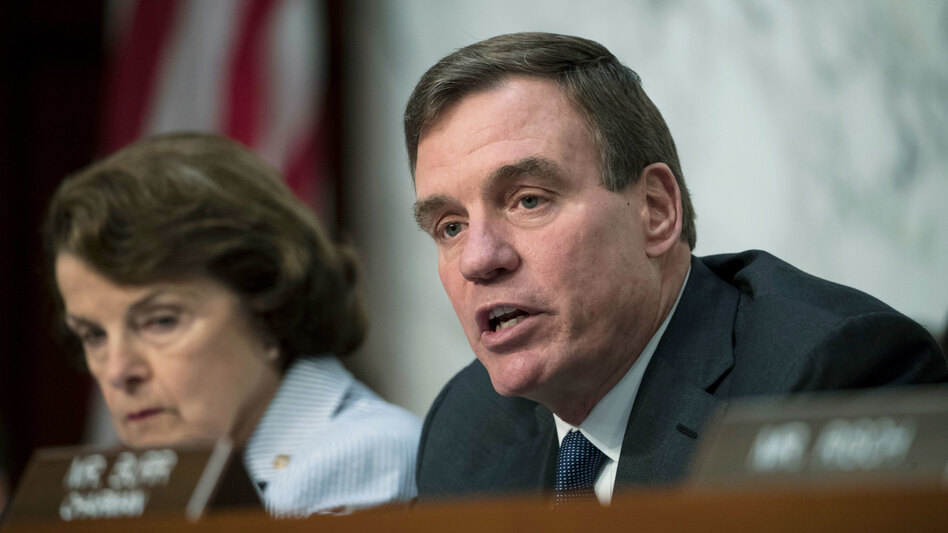 Senate Intelligence Committee Vice Chairman Mark Warner, D-Va., who is leading the Senate's investigation into Russia's election attack, said Thursday he has long believed that Moscow used social media sites like Facebook and Twitter to intervene in the 2016 election. (J. Scott Applewhite/AP)