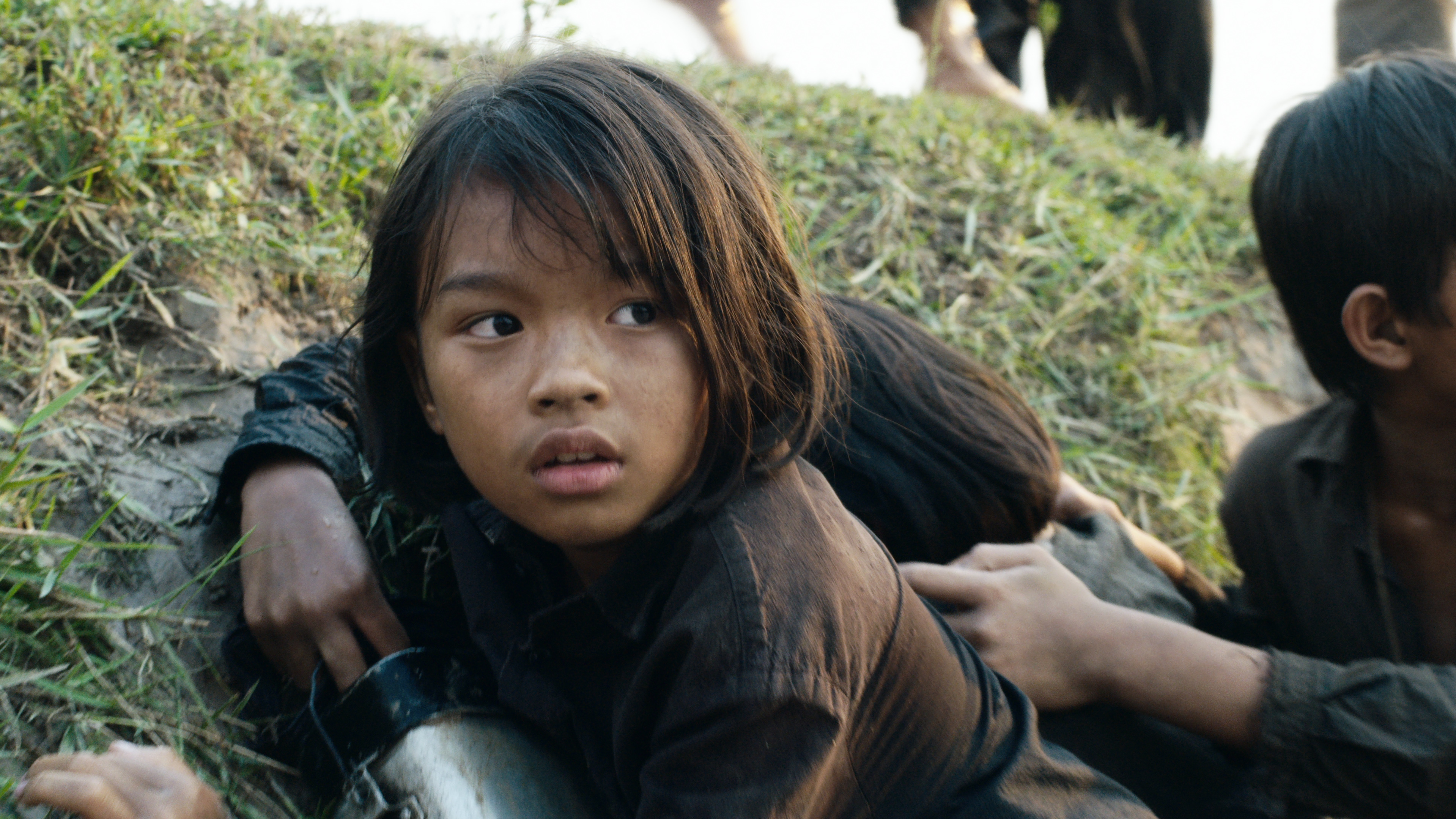 Sareum Srey Moch plays a young Loung Ung in Netflix's <em>First</em> <em>They Killed My Father.</em> (Netflix)