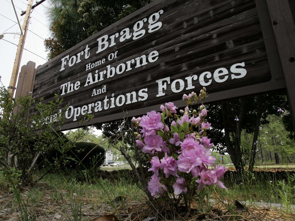 One soldier was killed and seven wounded Thursday during a training incident at Fort Bragg, N.C. It came just one day after a separate incident at Camp Pendleton, Calif., left 14 Marines and one sailor wounded. (Gerry Broome/AP)
