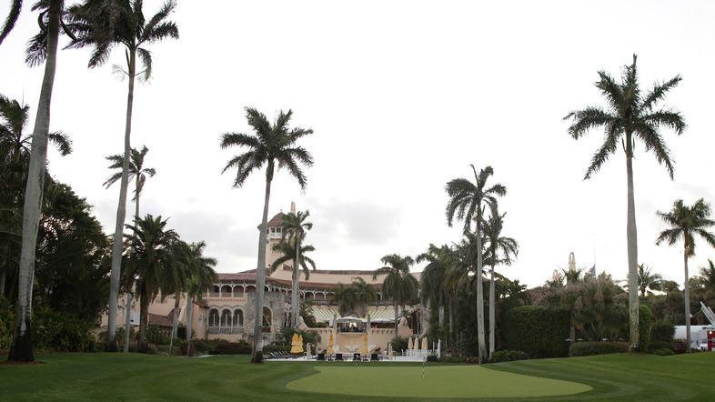 Mar-a-Lago Club, owned by President Trump, in Palm Beach, Fla. (Lynne Sladky/AP)