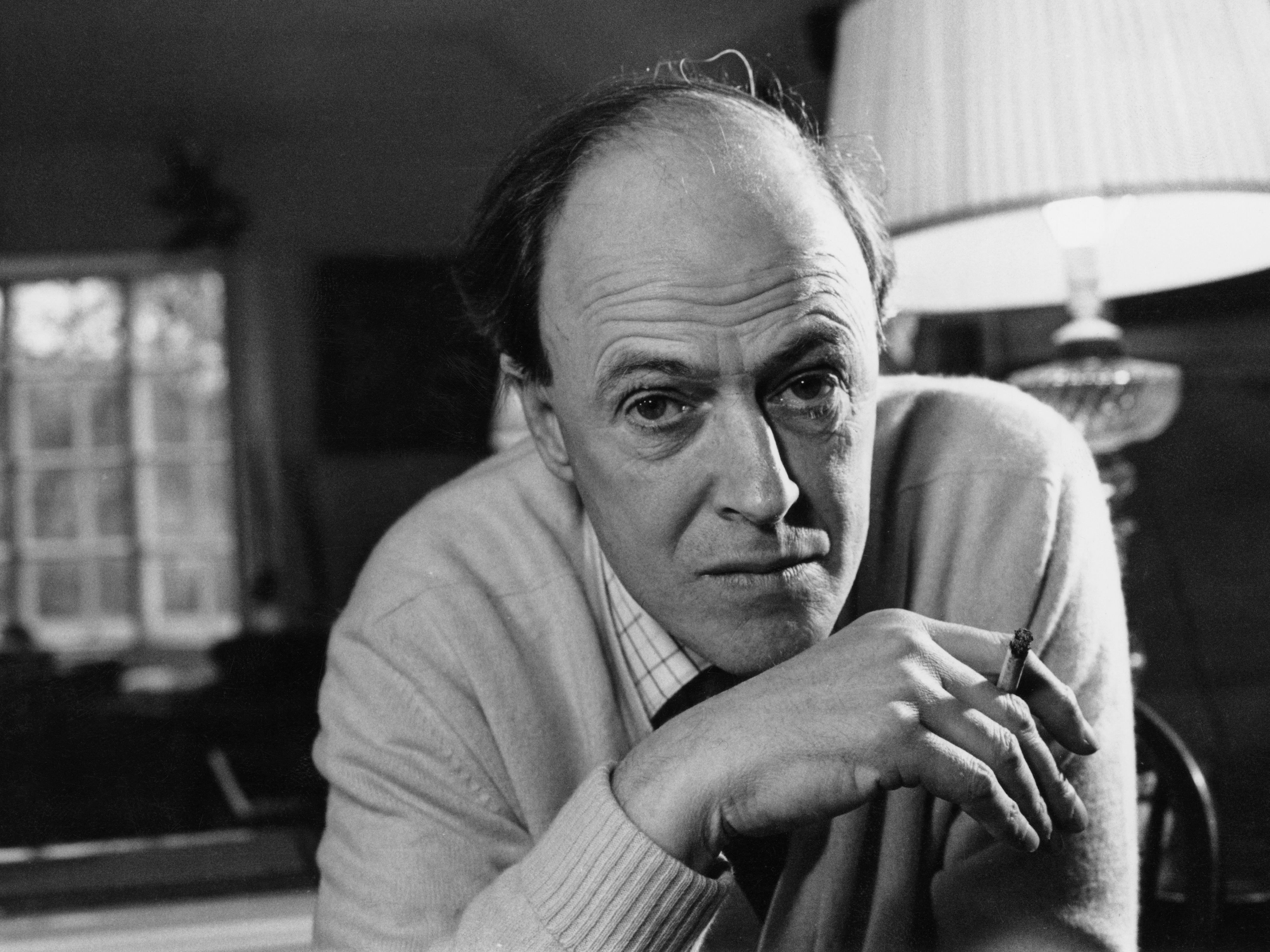 British writer Roald Dahl (1916 - 1990), in December 1971. (Getty Images)