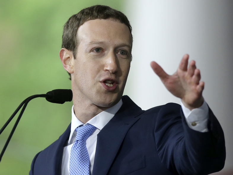 Facebook CEO Mark Zuckerberg, seen here in May, has announced new rules intended to remove ads that interfere with the integrity of elections. (Steven Senne/AP)