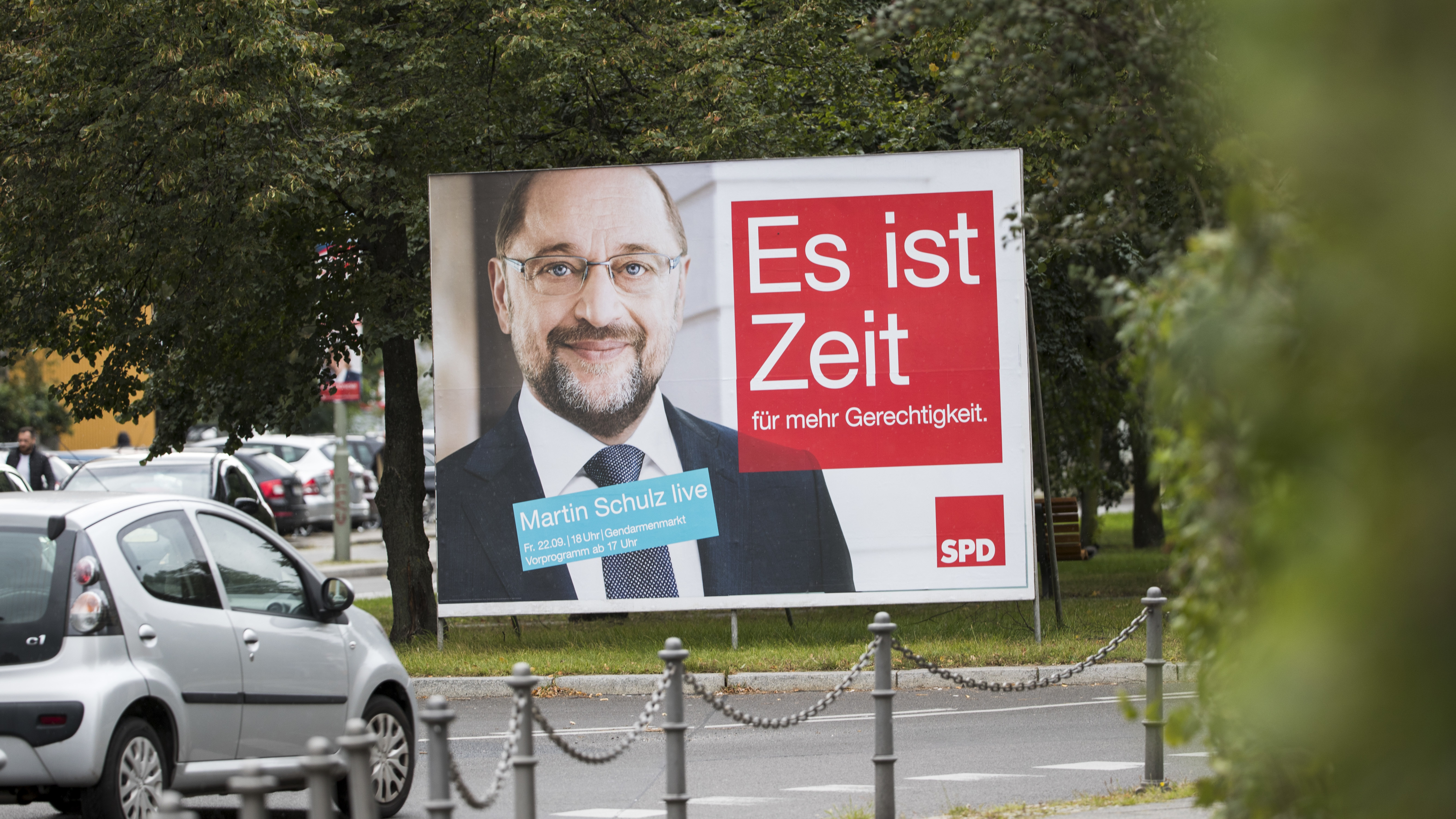 In German Election, Campaign Posters Are More Important Than TV Ads